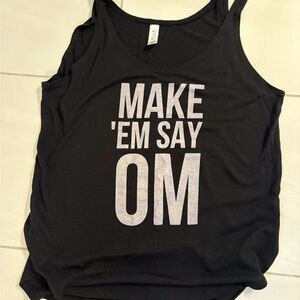 NWOT 💕Wanderlust Yoga Tank Charcoal S Yoga